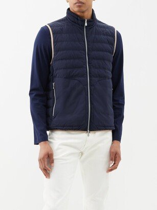 Quilted-nylon Gilet