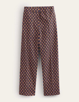 Printed Straight Pants