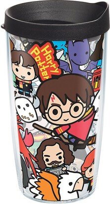 Tervis Harry Potter - Group Charms Made in Usa Double Walled Insulated Tumbler Travel Cup Keeps Drinks Cold & Hot, 16oz, Classic