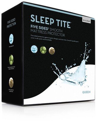 Sleep Tite 5-sided Smooth Fitted Mattress Protector