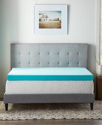 Dream Collection by Lucid 4 Gel Foam Mattress Topper, Twin