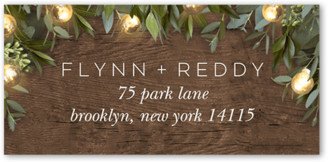 Address Labels: Rustic Dreams Address Label, Brown, Address Label, Matte