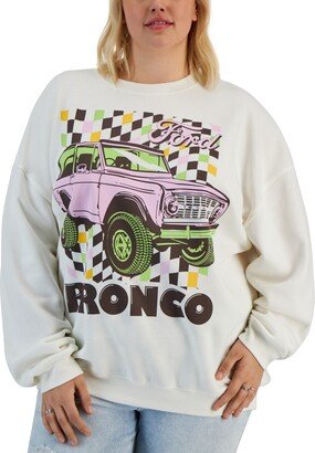 Grayson Threads, The Label Trendy Plus Size Cotton Bronco Graphic Sweatshirt