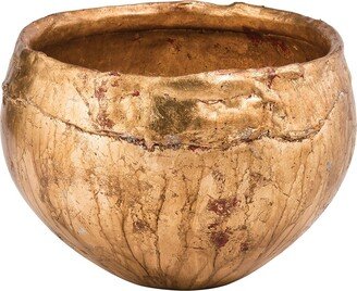 Heather Bowl Distressed Gold by Lucas McKearn