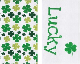 Lucky Clover Kitchen Towel, Set of 2