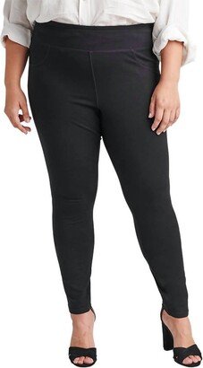 Ricki Mid Rise Legging - Plus In Black