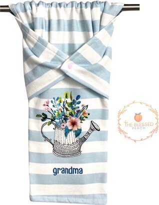 Kitchen Towel For Grandma, Stay Put Towel, Hanging Hand Dish Drying Oven/Stove Handle, Dishwasher