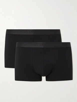 Two-Pack Stretch-Cotton Boxer Briefs-AE