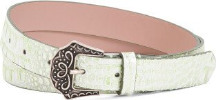 TJMAXX Leather Liberty Buckle Belt