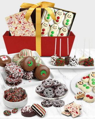 Chocolate Covered Company Festive Gift Basket