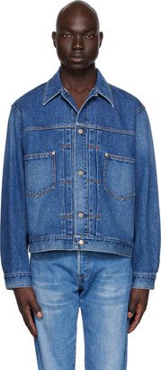 The Letters Blue Classic Denim Jacket