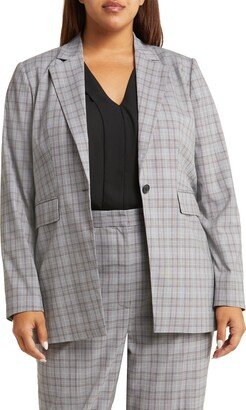 British Plaid Blazer