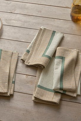 Striped Cotton Napkins, Set of 4-AA