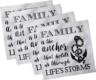 Family Set of 4 Napkins, 12