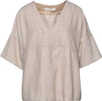 OTTOD'AME Top Beige