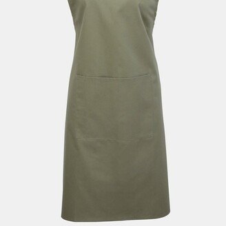 Premier Premier Ladies/Womens Colours Bip Apron With Pocket / Workwear (Sage) (One Size) (One Size)