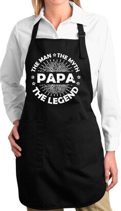 Papa, The Man Myth, Legend Apron, Fathers Day Apron For Men, Father's Gift Best Dad Ever