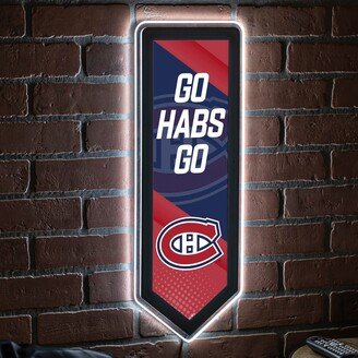 Montreal Canadiens LED Lighted Sign