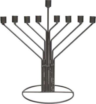 Menorah Tin Silver ''Chabad '' 7.5