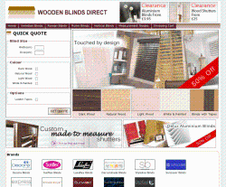 Wooden Blinds Direct Promo Codes & Coupons