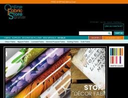 Online Fabric Store Promo Codes & Coupons