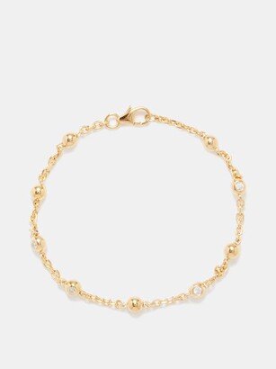 Zircon & Gold-plated Bracelet