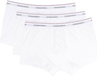 Three-Pack Logo-Waistband Boxers-AC