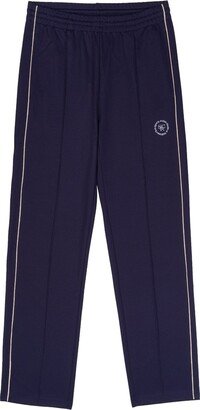 Logo-Embroidered Track Pants-BL