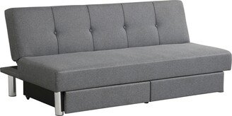 Convertible Futon Sofa Bed Adjustable Couch Sleeper w/ Two - See Details