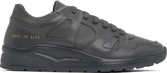 Gray Track Technical Sneakers