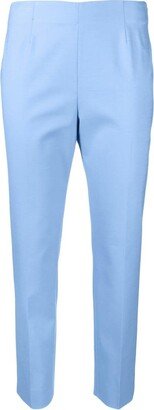 Cropped Straight-Leg Trousers-AL