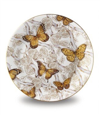 Butterfly Jeweled Decorative Plate