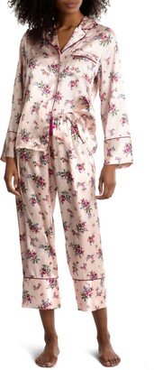 My Fair Lady Floral Crop Pajamas