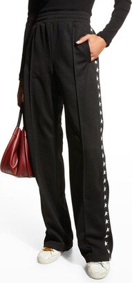 Star Collection Wide-Leg Track Pants