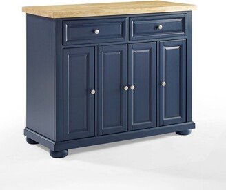 Madison Kitchen Island Navy