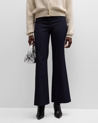 Wool Flared Pants