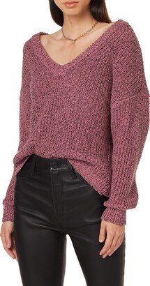 Women's V Neck Sweater-AA