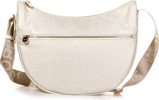 Zipped Medium Shoulder Bag