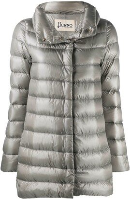 Goose-Down Parka Coat