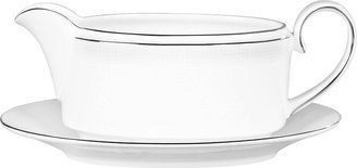 Dinnerware, Blanc sur Blanc Gravy Boat Stand