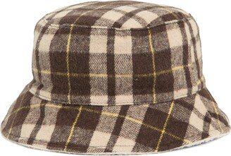 Plaid Flannel Bucket Hat