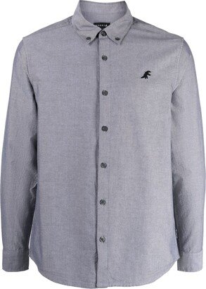 SPORT b. by agnès b. Logo-Embroidered Cotton Shirt