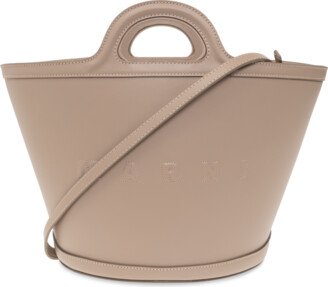 ‘Tropicalia Small’ Shopper Bag - Beige