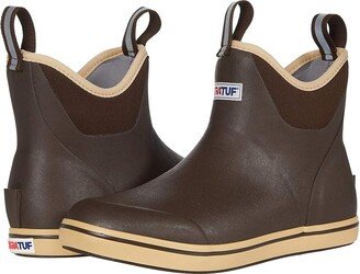 XTRATUF Ankle Deck Boot (Chocolate/Tan) Men's Shoes