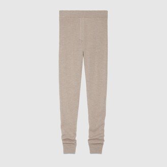 Knit wool pant