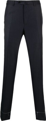 Skinny-Cut Wool Trousers