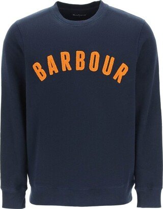 Prep Logo Patch Crewneck Sweatershirt
