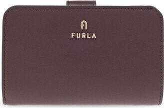 ‘Camelia’ Wallet With Logo - Purple-AA