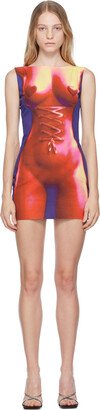 Sinead Gorey Multicolor Printed Minidress