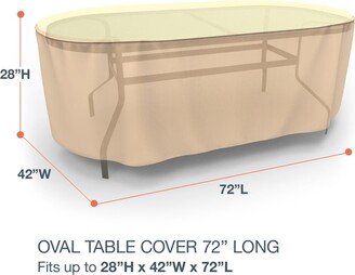 Budge Sedona Tan Patio Table Cover Multiple Sizes